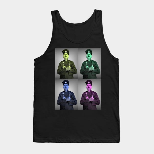 The Cooking Goth Pop Art 2 Tank Top by The Cooking Goth Merch Store